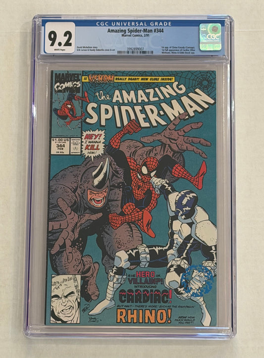 Amazing Spiderman #344