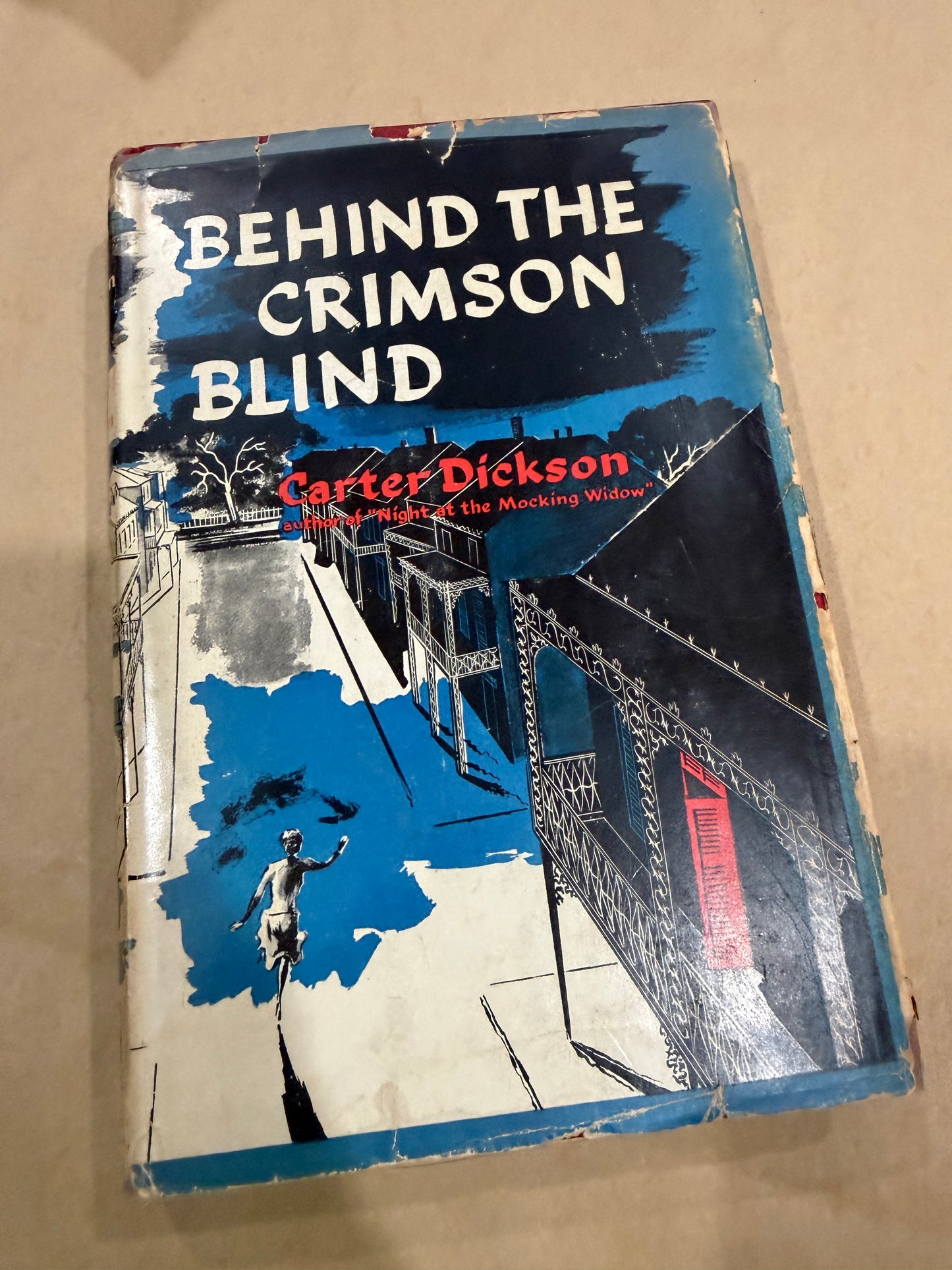 Behind the Crimson Blind