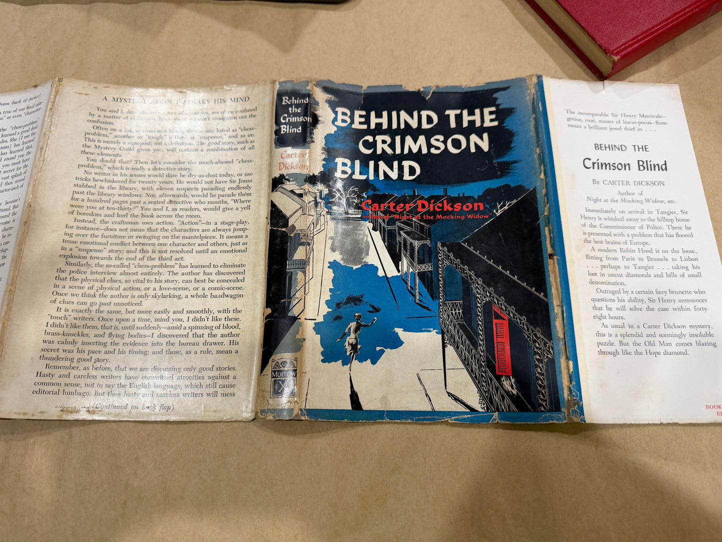 Behind the Crimson Blind