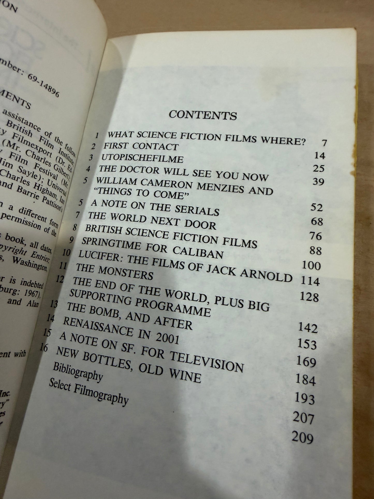 Science Fiction in the Cinema