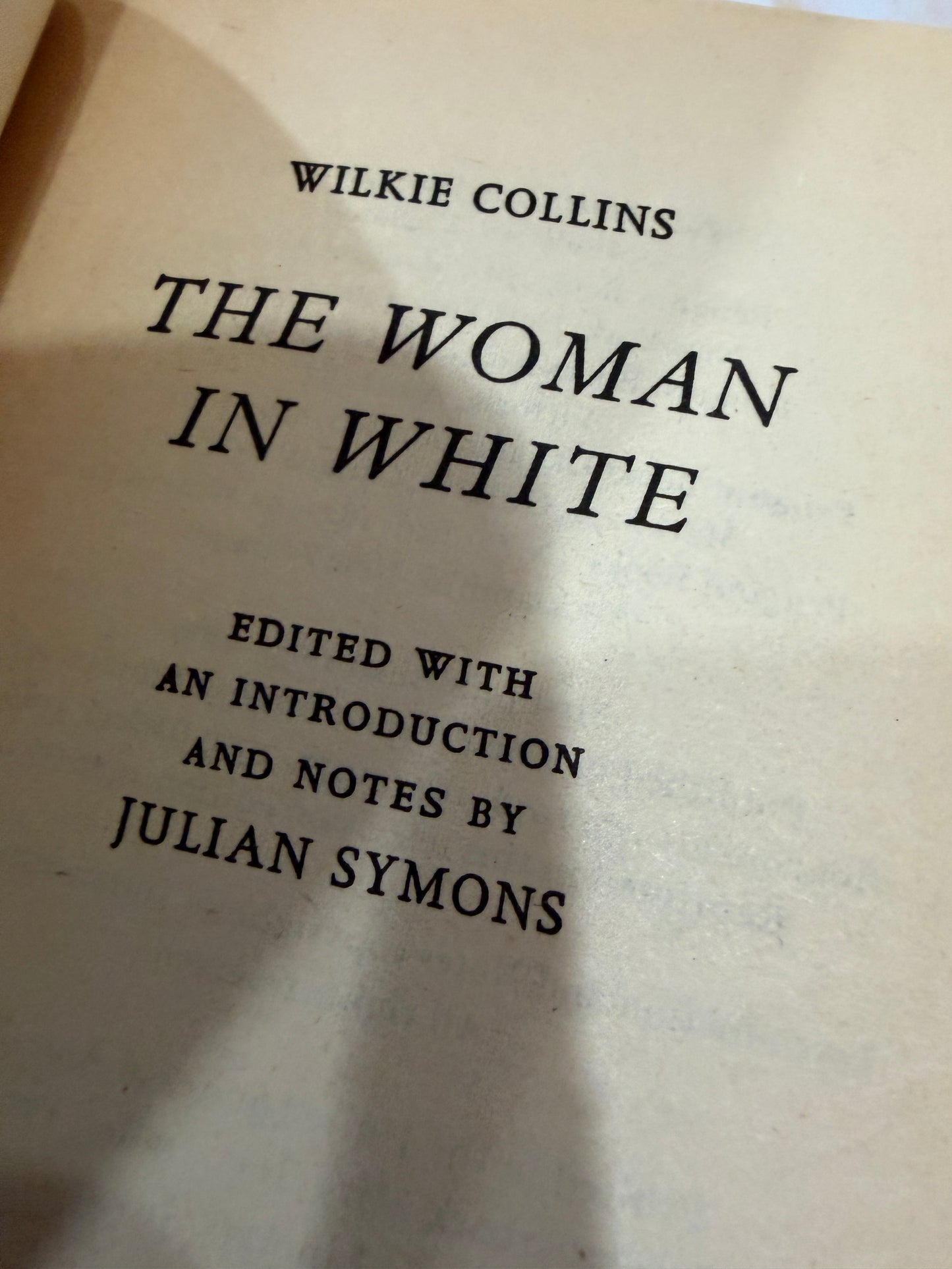 The Woman in White ( pbs tie in edition)