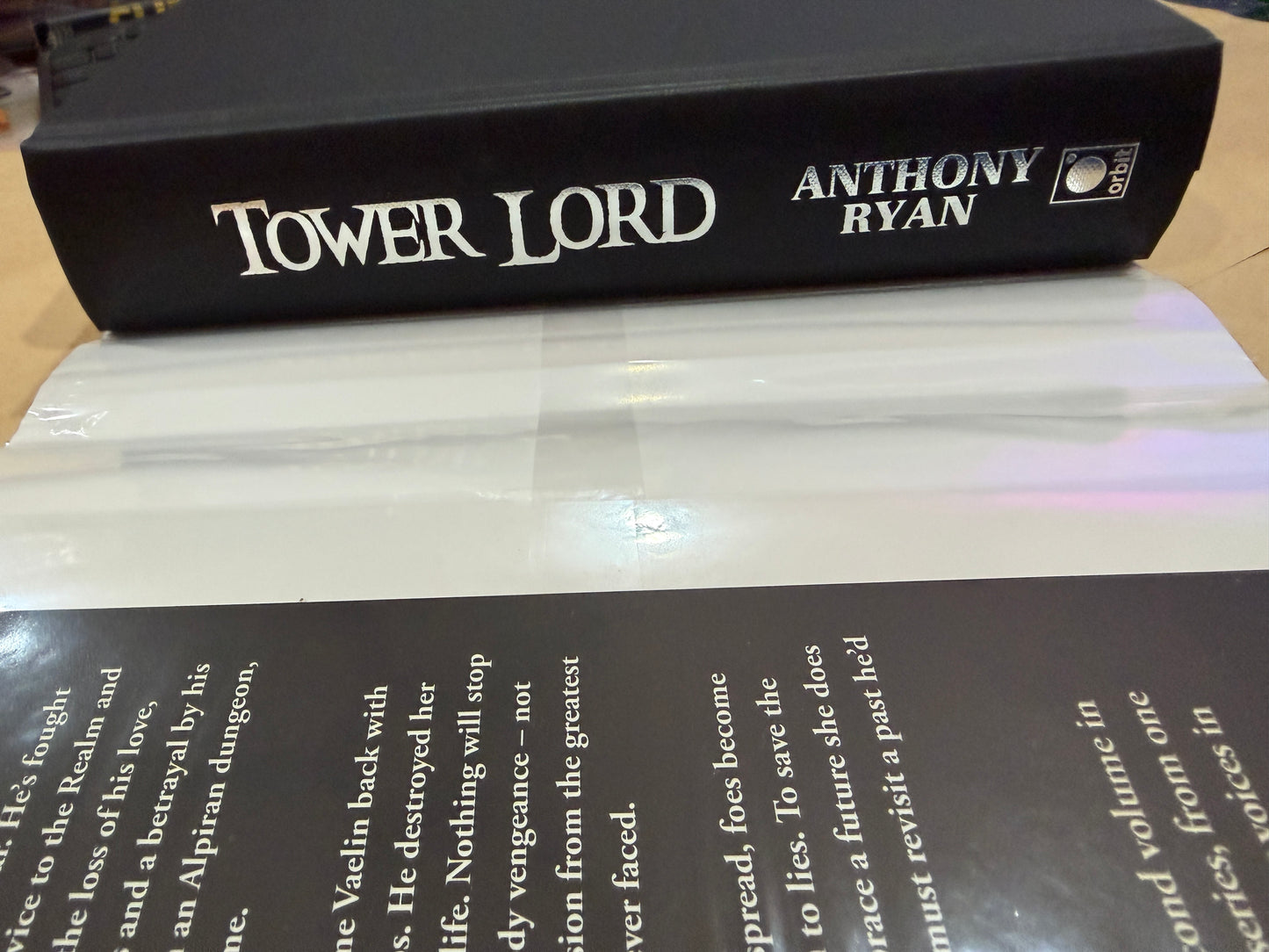 Tower Lord 1st eng Signed & #'