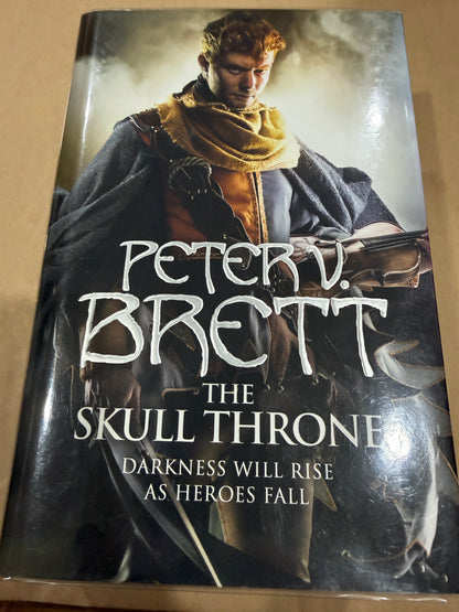 The Skull Throne ( signed and #'d 1st UK )