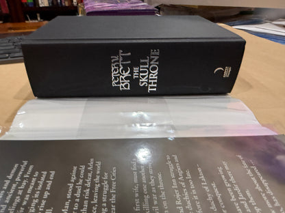 The Skull Throne ( signed and #'d 1st UK )