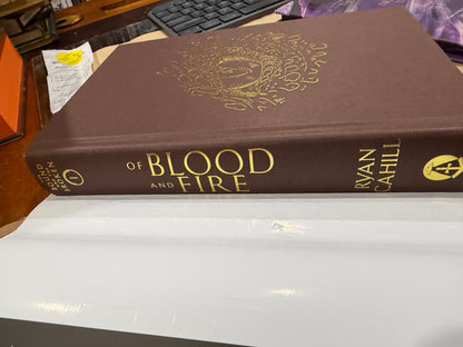 Of Blood and Fire & The Fall ( 2 seperate books) each signed 1st