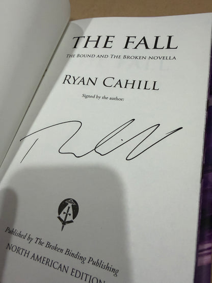Of Blood and Fire & The Fall ( 2 seperate books) each signed 1st