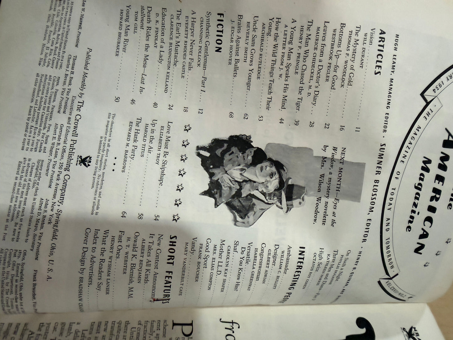 The American Magazine February 1934