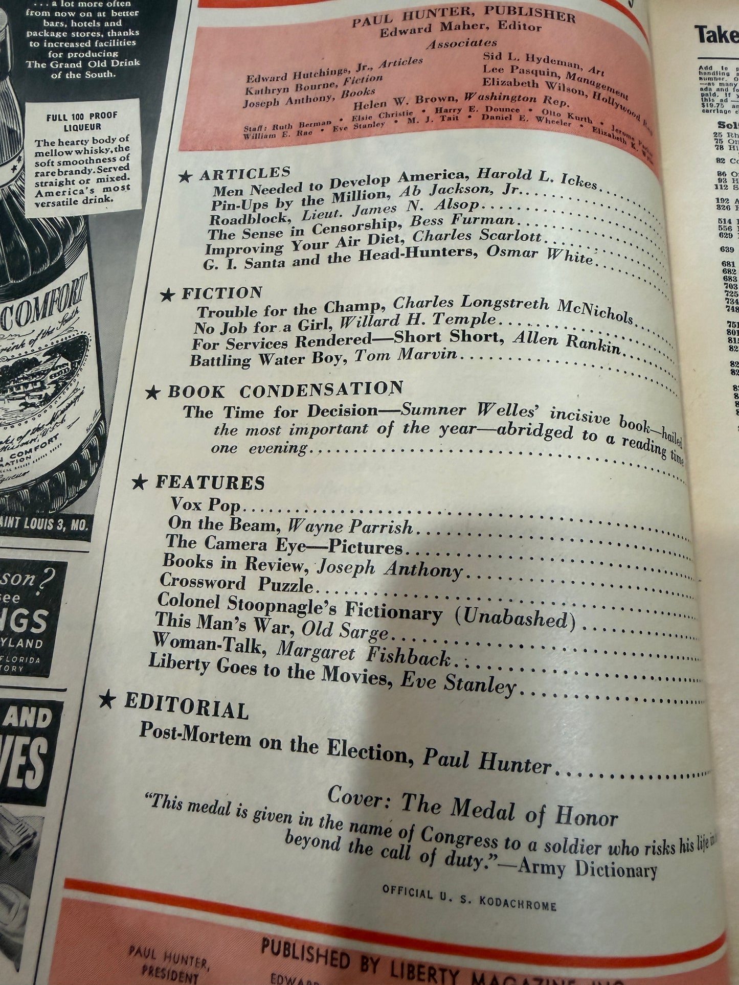 Liberty Magazine Dec 16, 1944