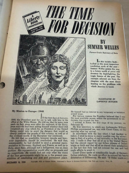 Liberty Magazine Dec 16, 1944