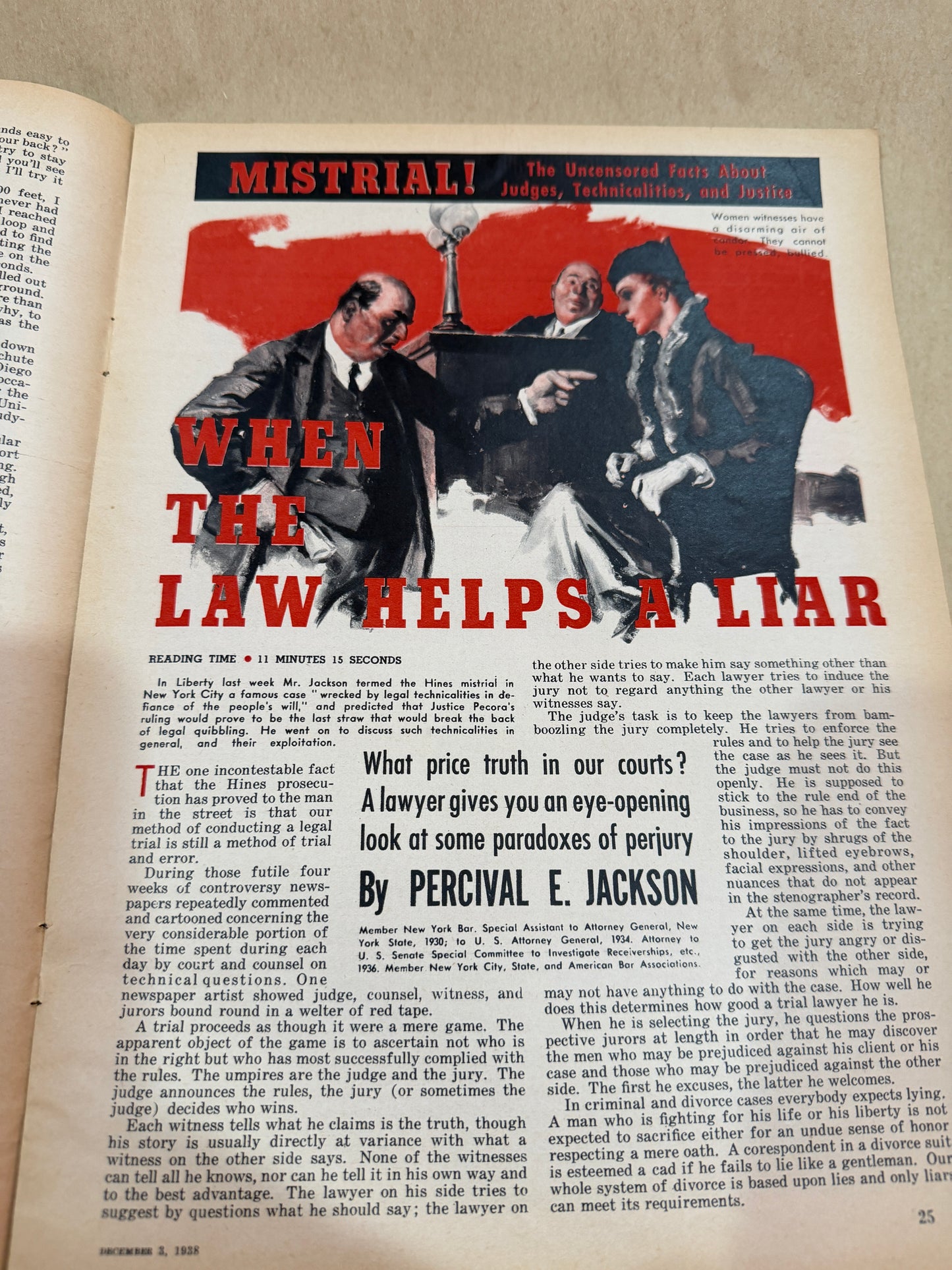 Liberty Magazine Dec 3, 1938