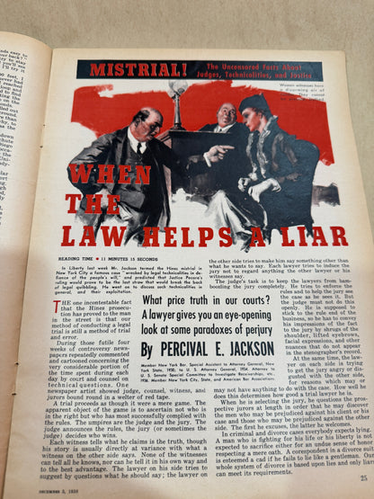 Liberty Magazine Dec 3, 1938