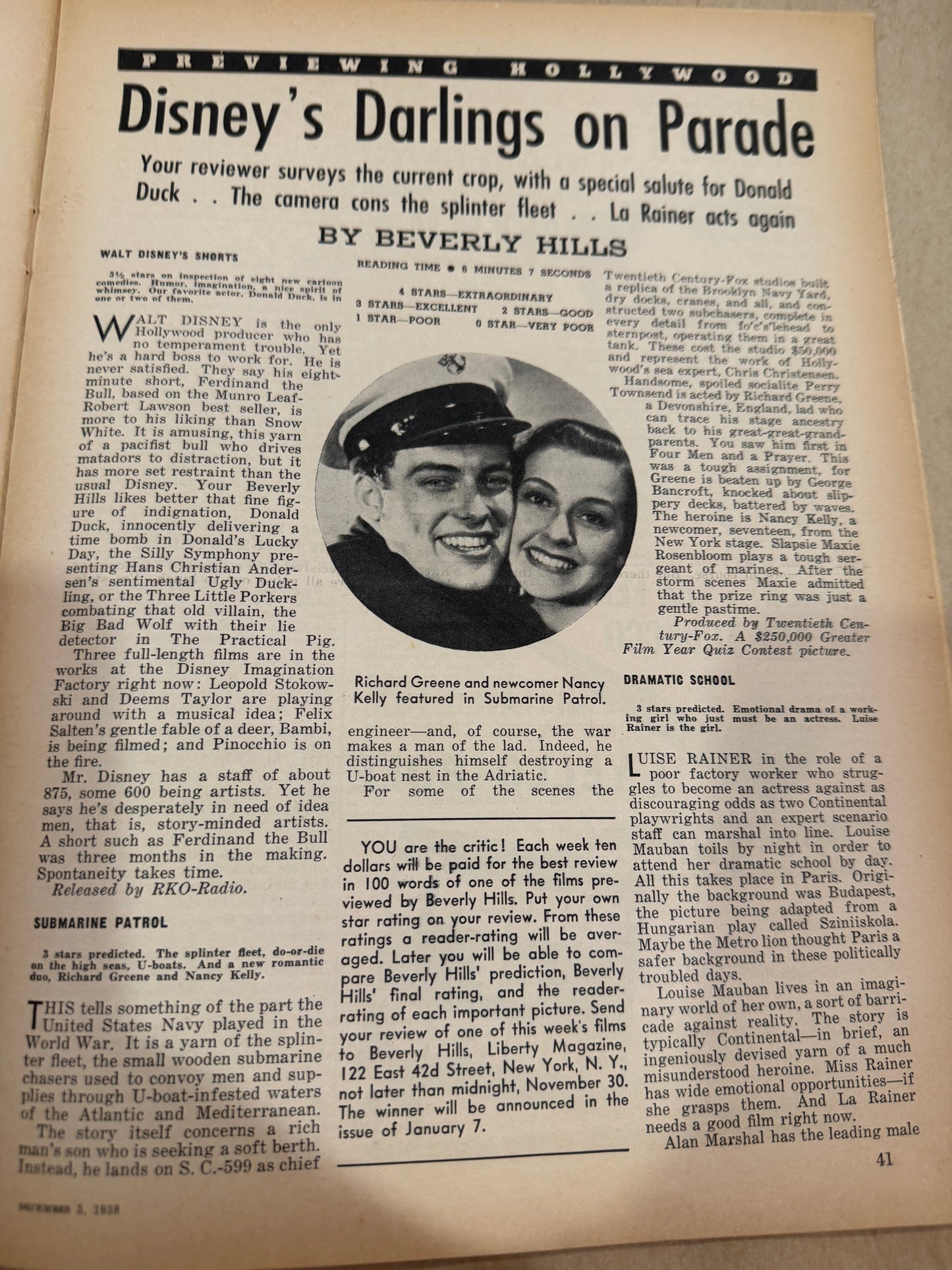 Liberty Magazine Dec 3, 1938
