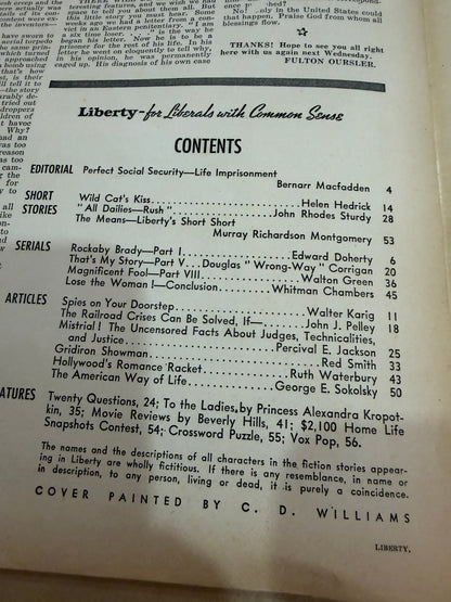 Liberty Magazine Dec 3, 1938