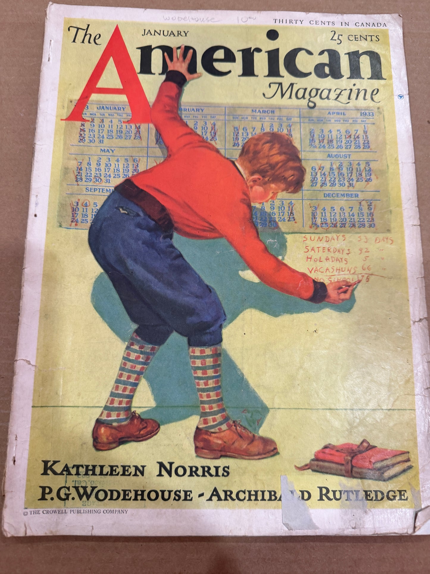 The American Magazine January 1933