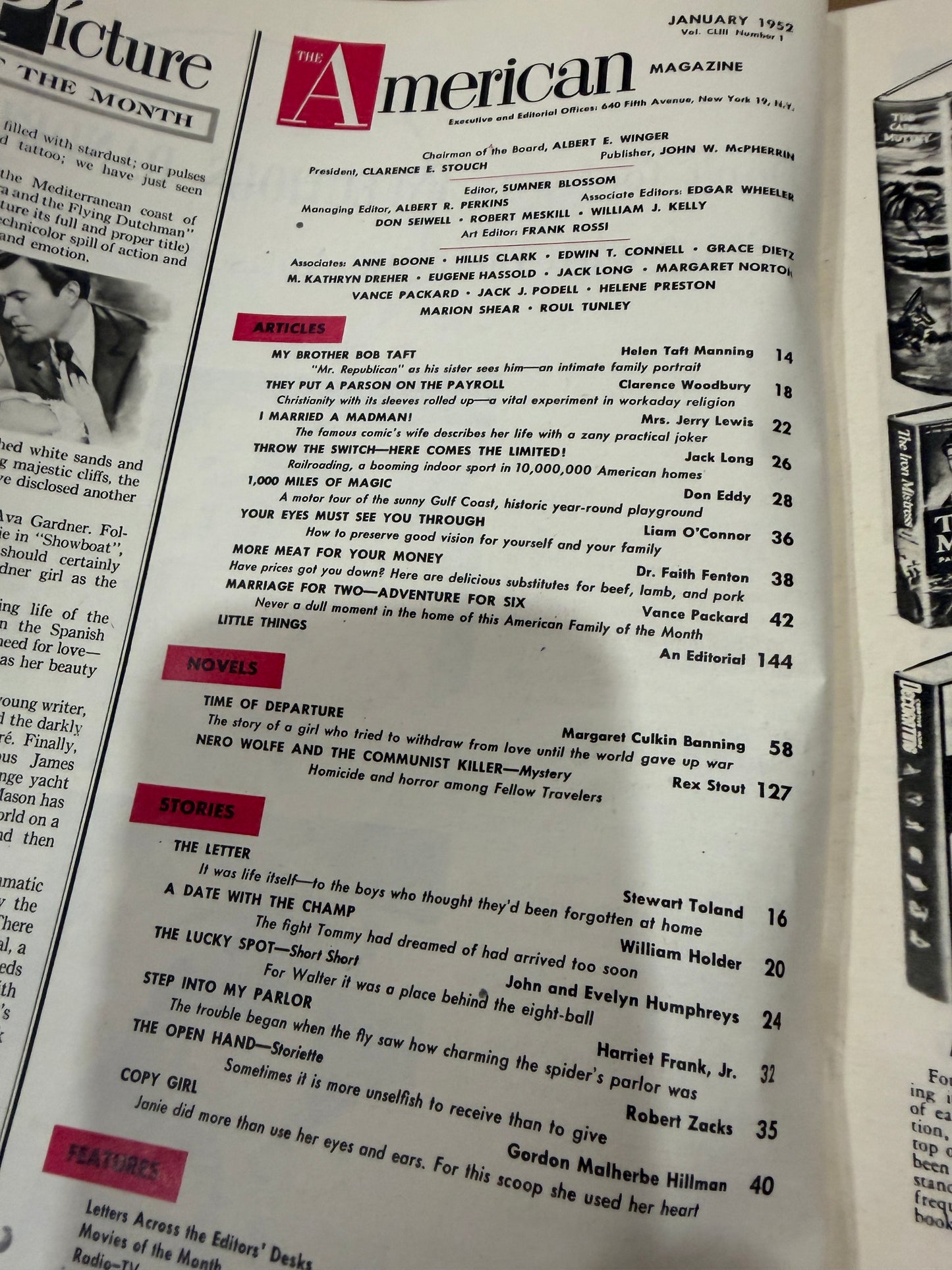 The American Magazine January 1957