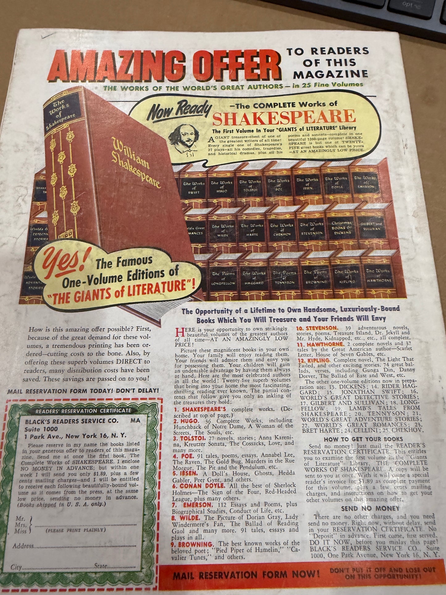 The American Magazine January 1957