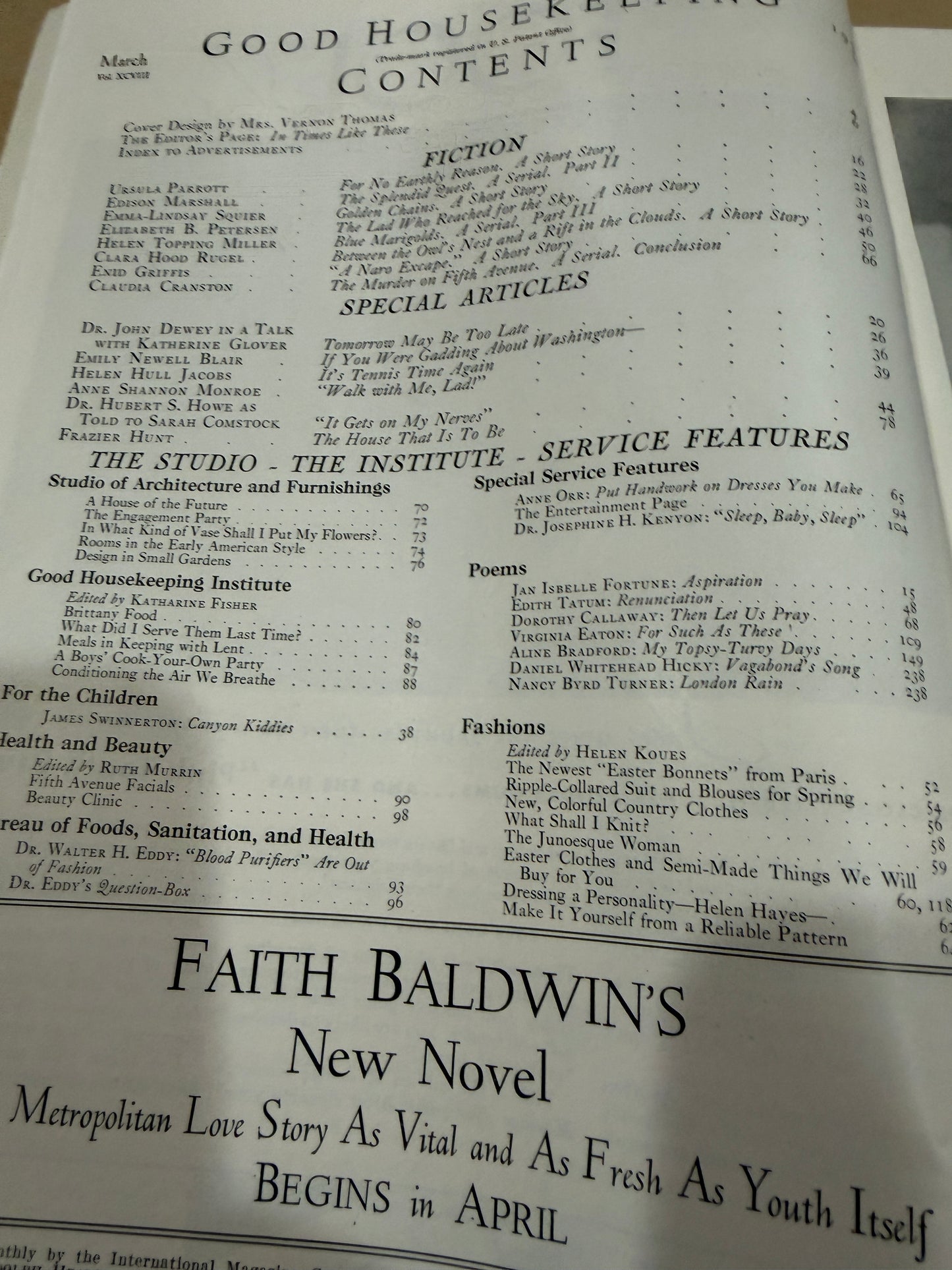 Good Housekeeping March 1934