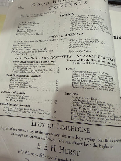 Good Housekeeping July 1933