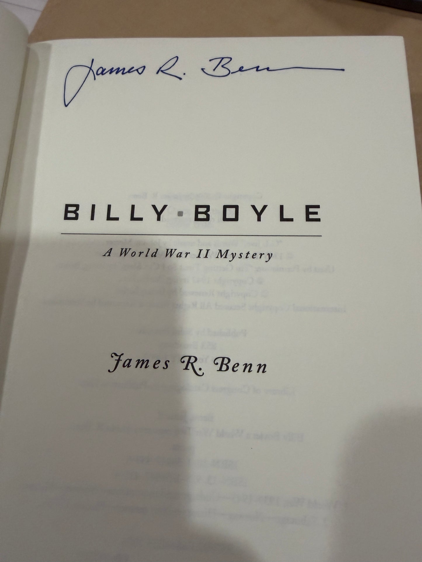 Billy Boyle