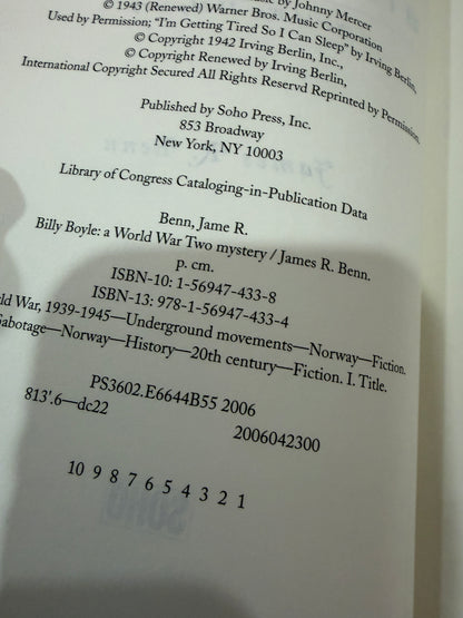 Billy Boyle