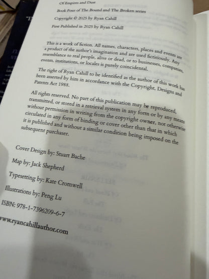 Of Empires and Dust (final indie published edition)
