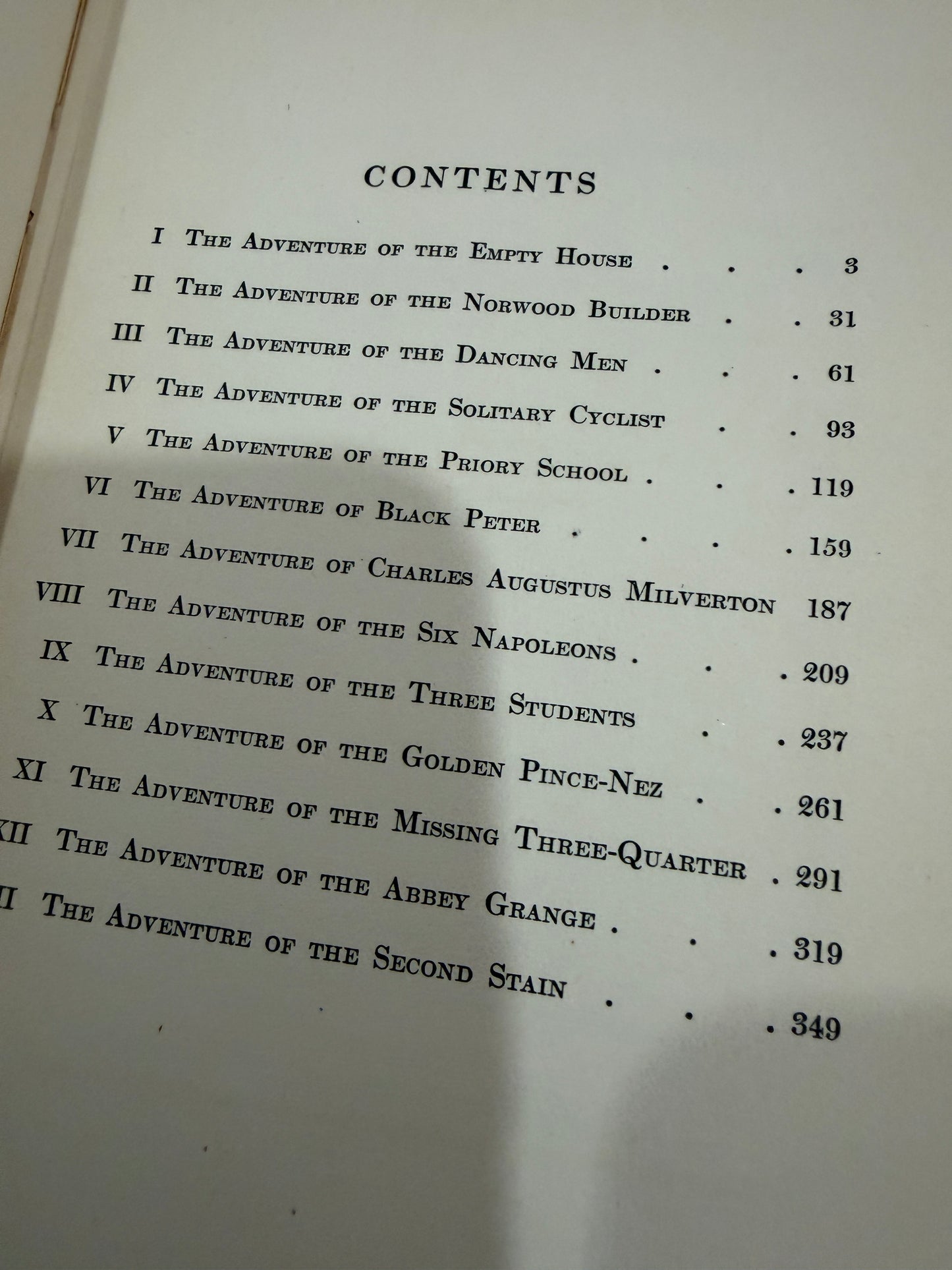 The Return of Sherlock Holmes ( 1st us edition)
