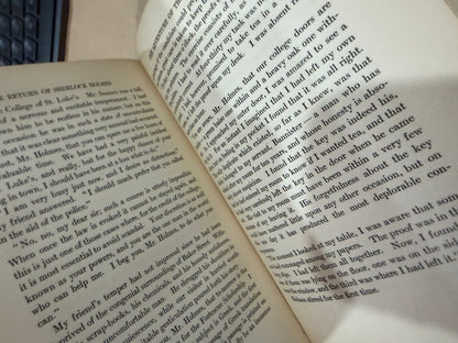 The Return of Sherlock Holmes ( 1st us edition)