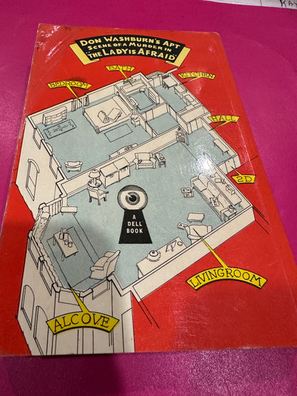 The Lady is Afraid by George Harmon Coxe DELL MAPBACK #147
