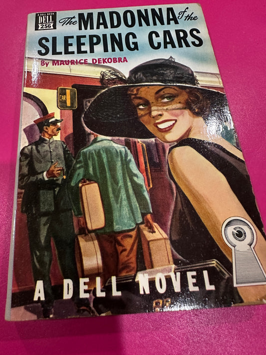 The Madonna of the Sleeping Cars by Maurice Dekobra Dell Mapback # 256