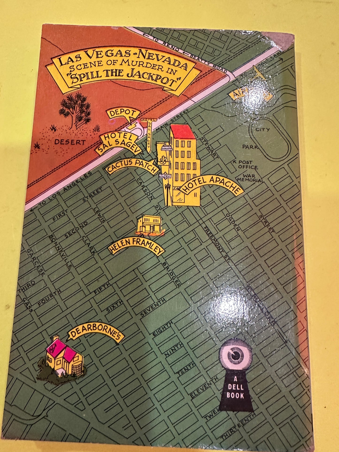 Spill the Jackpot by A.A. Fair DELL MAPBACK Fine