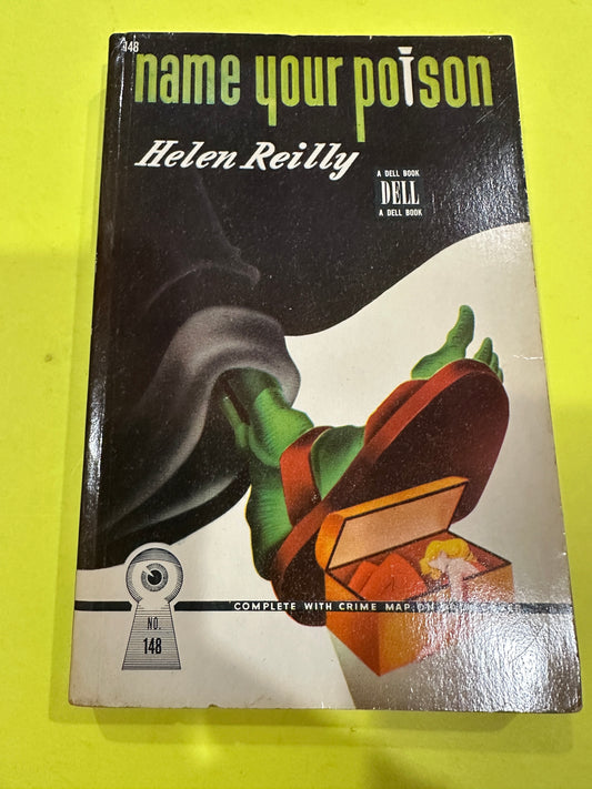 Name Your Poison By Helen Reilly DELL MAPBACK