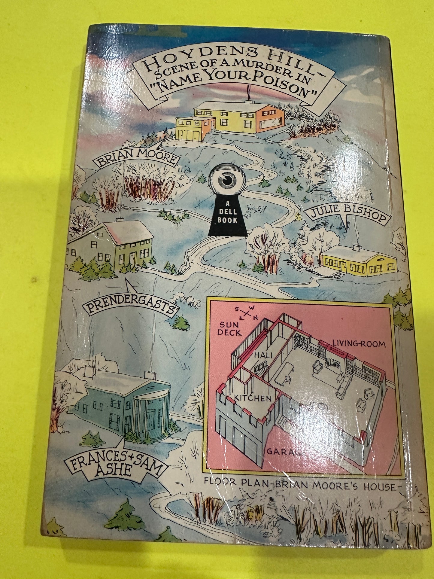 Name Your Poison By Helen Reilly DELL MAPBACK
