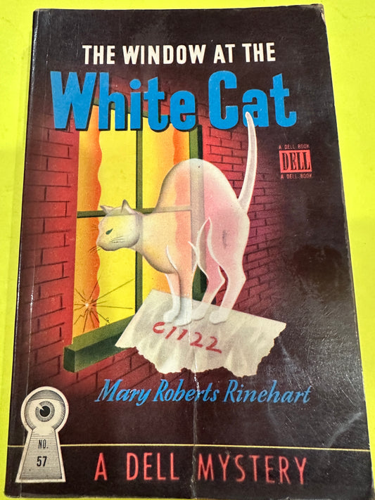 The Window at the White Cat by Mary Roberts Reinhart DELL MAPBACK