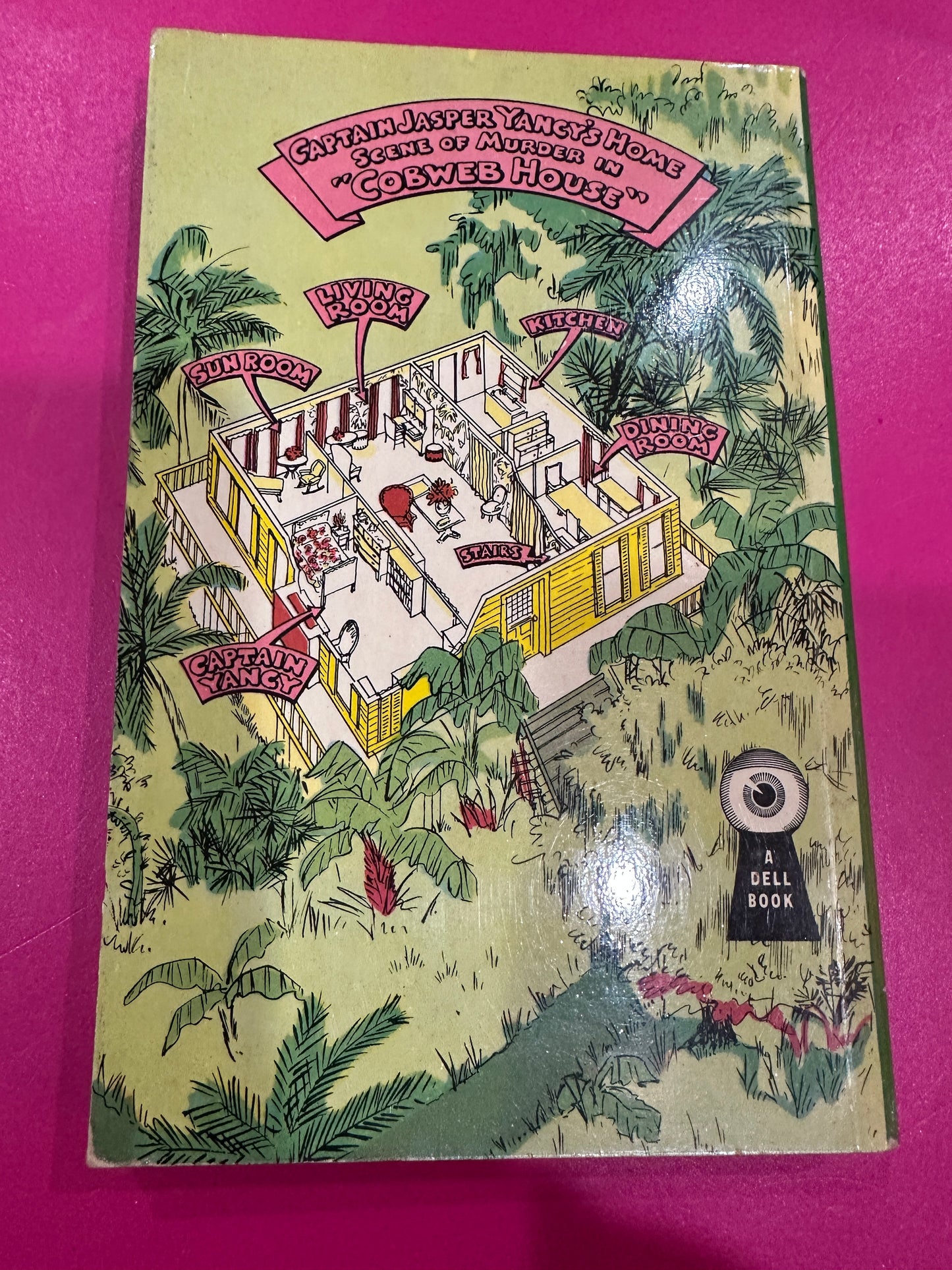 Cobweb House by Elizabeth Hughes Holloway DELL MAPBACK