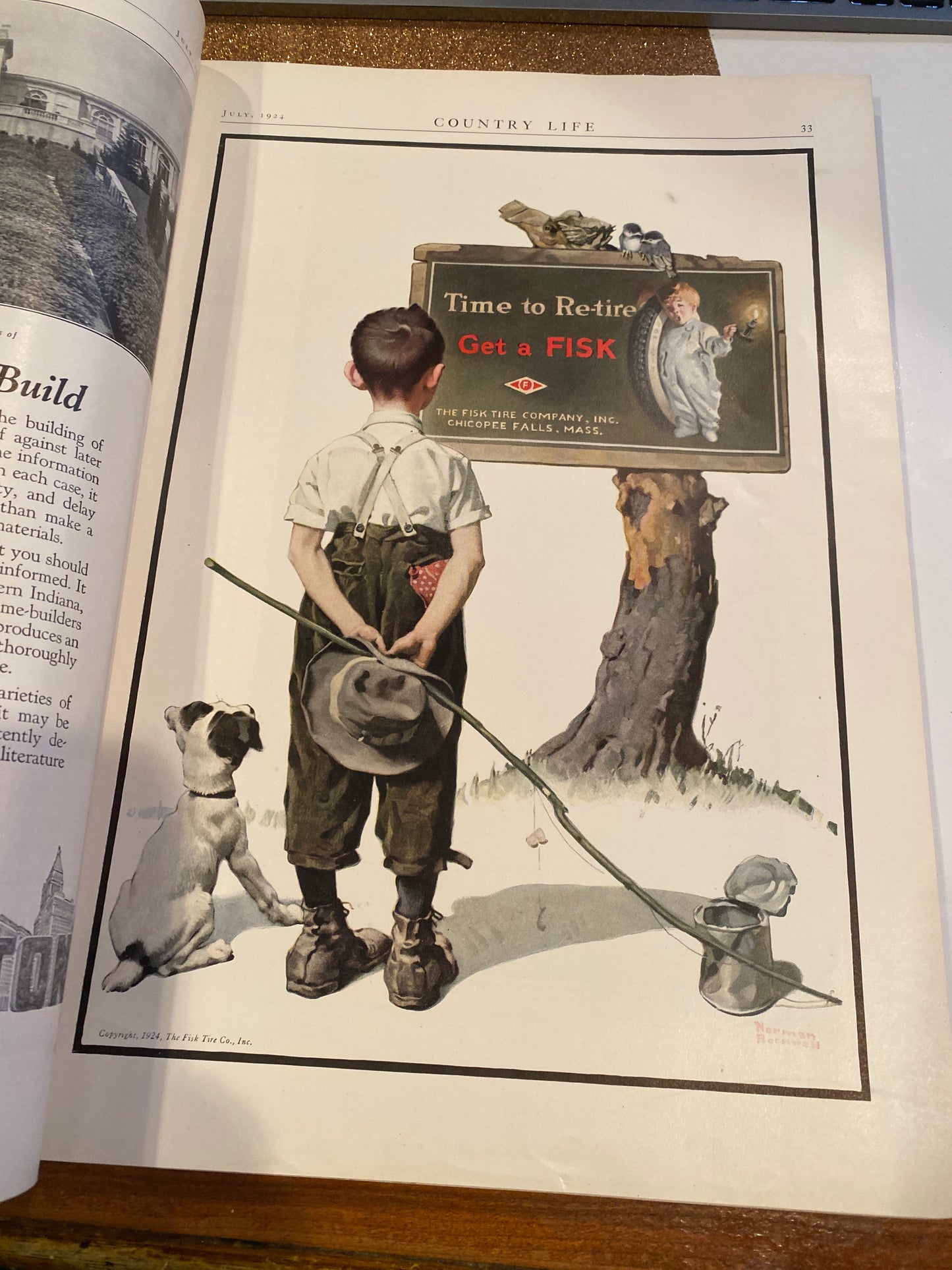 COUNTRY LIFE MAGAZINE July 1924