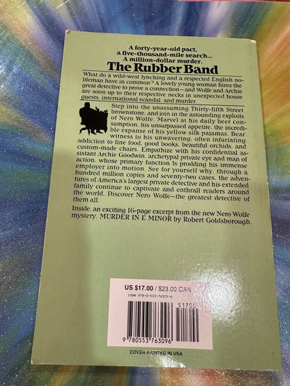The Rubber Band by Rex Stout