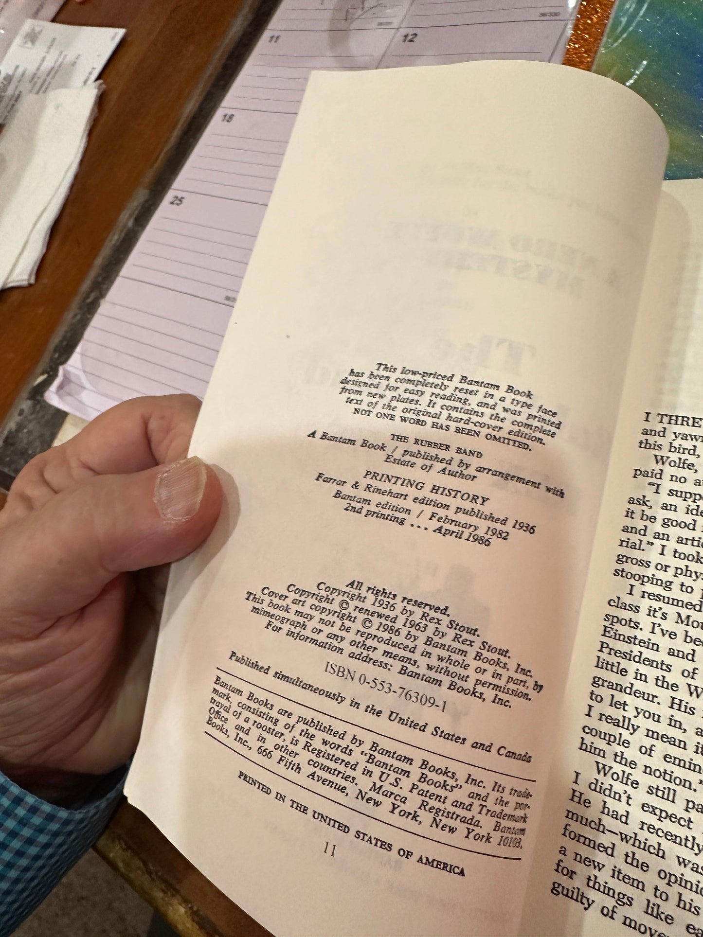 The Rubber Band by Rex Stout