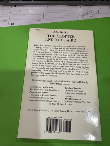 The Crofter & the Laird by John McPhee