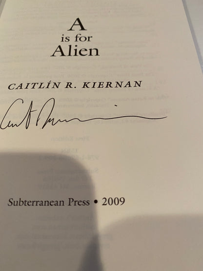 A is for ALIEN