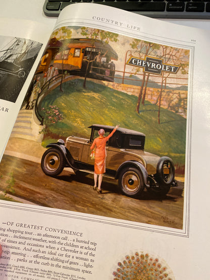 COUNTRY LIFE MAGAZINE June 1927  Travel issue