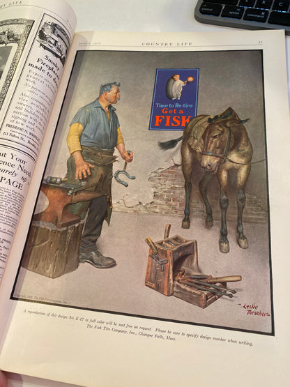 COUNTRY LIFE MAGAZINE MARCH 1926 spring gardening number