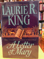 A LETTER OF MARY