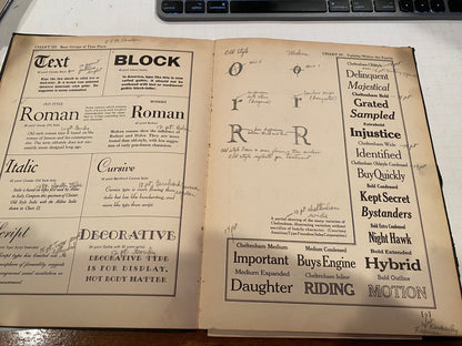 A MANUAL OF ADVERTISING TYPOGRAPHY
