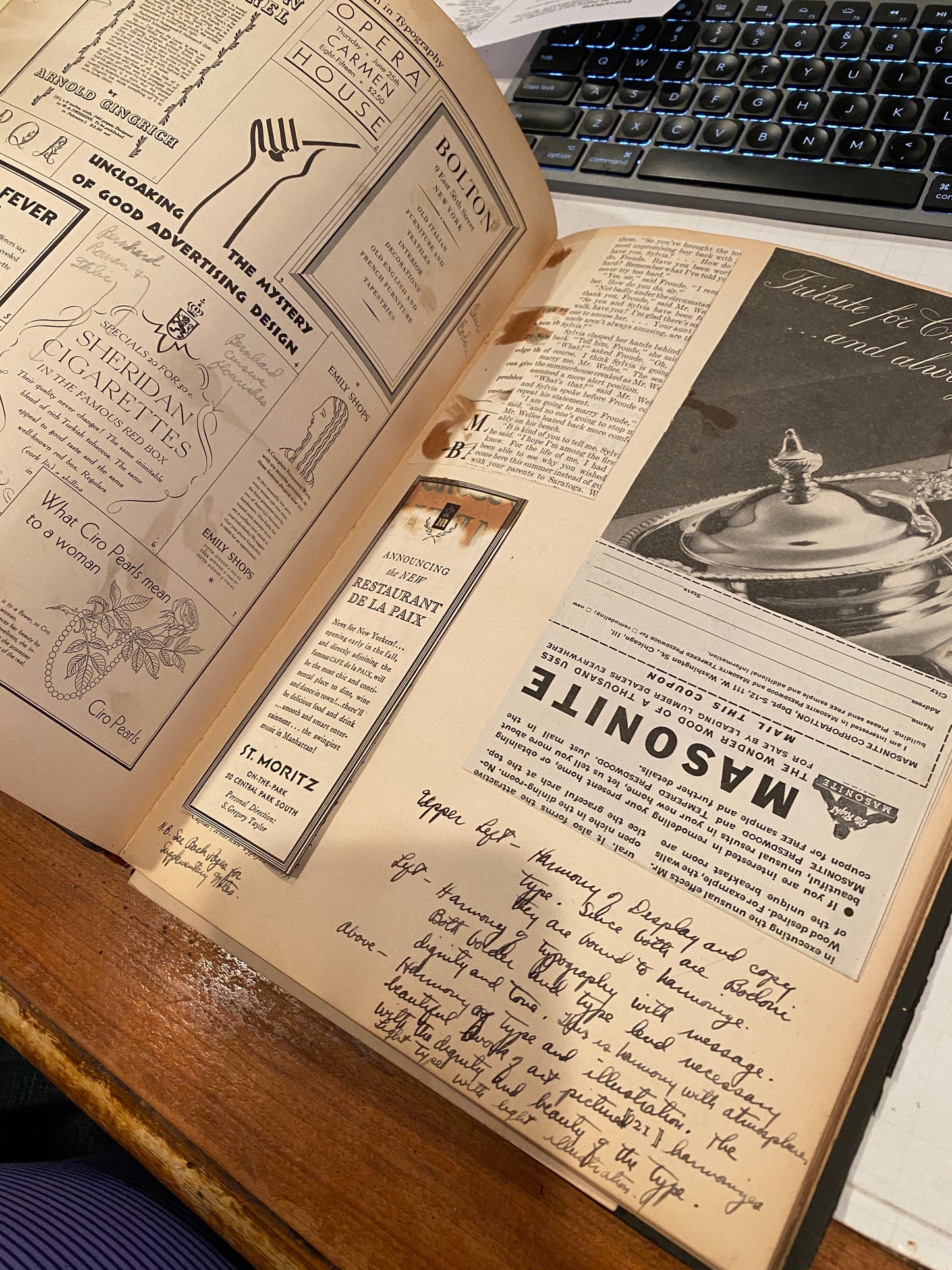 A MANUAL OF ADVERTISING TYPOGRAPHY