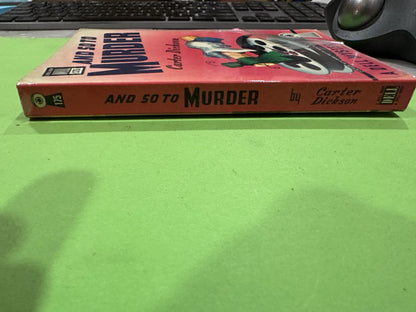 And So To Murder