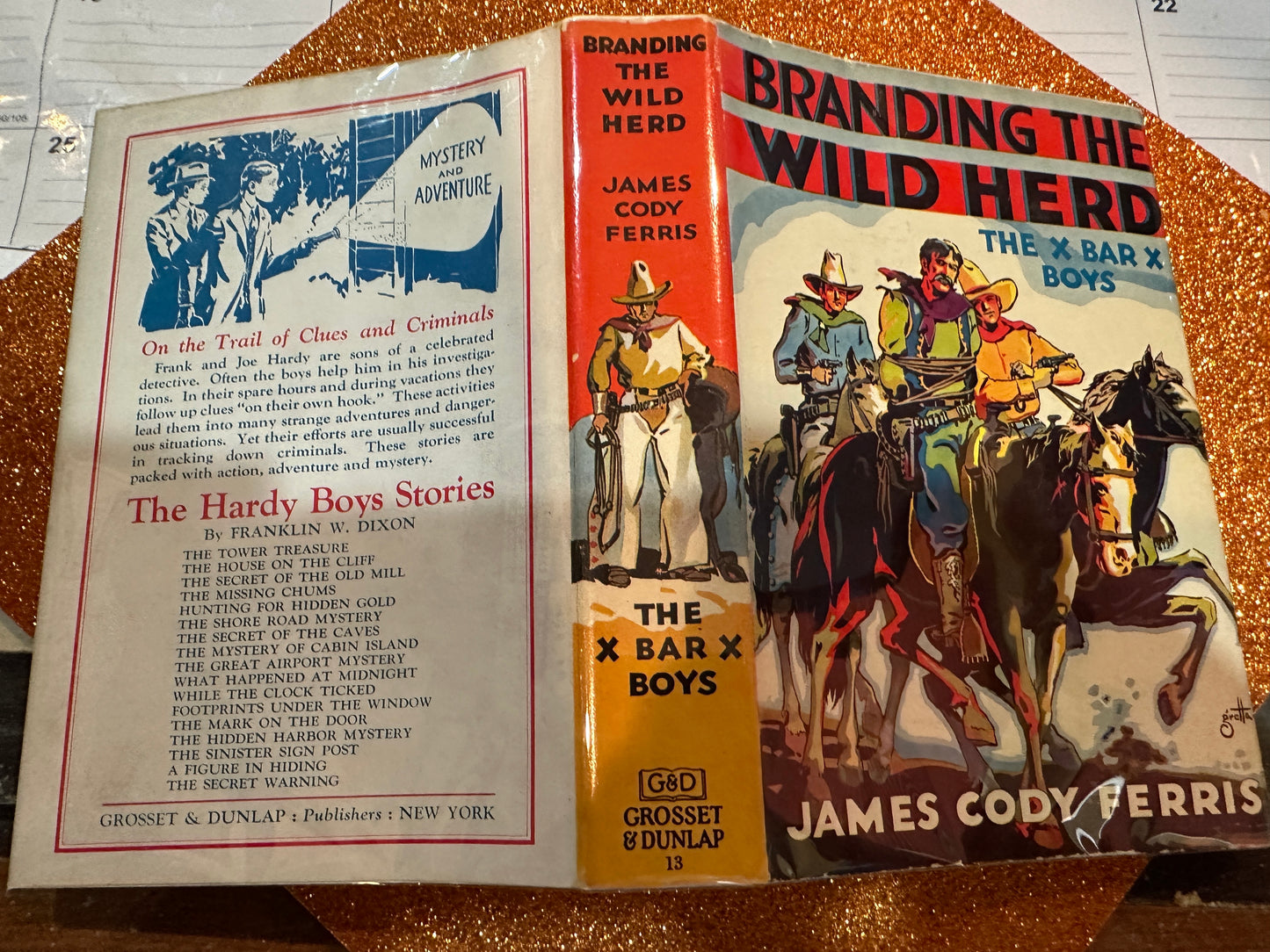 THE X-Bar-X Boys BRANDING THE WILD HERD ( 13)