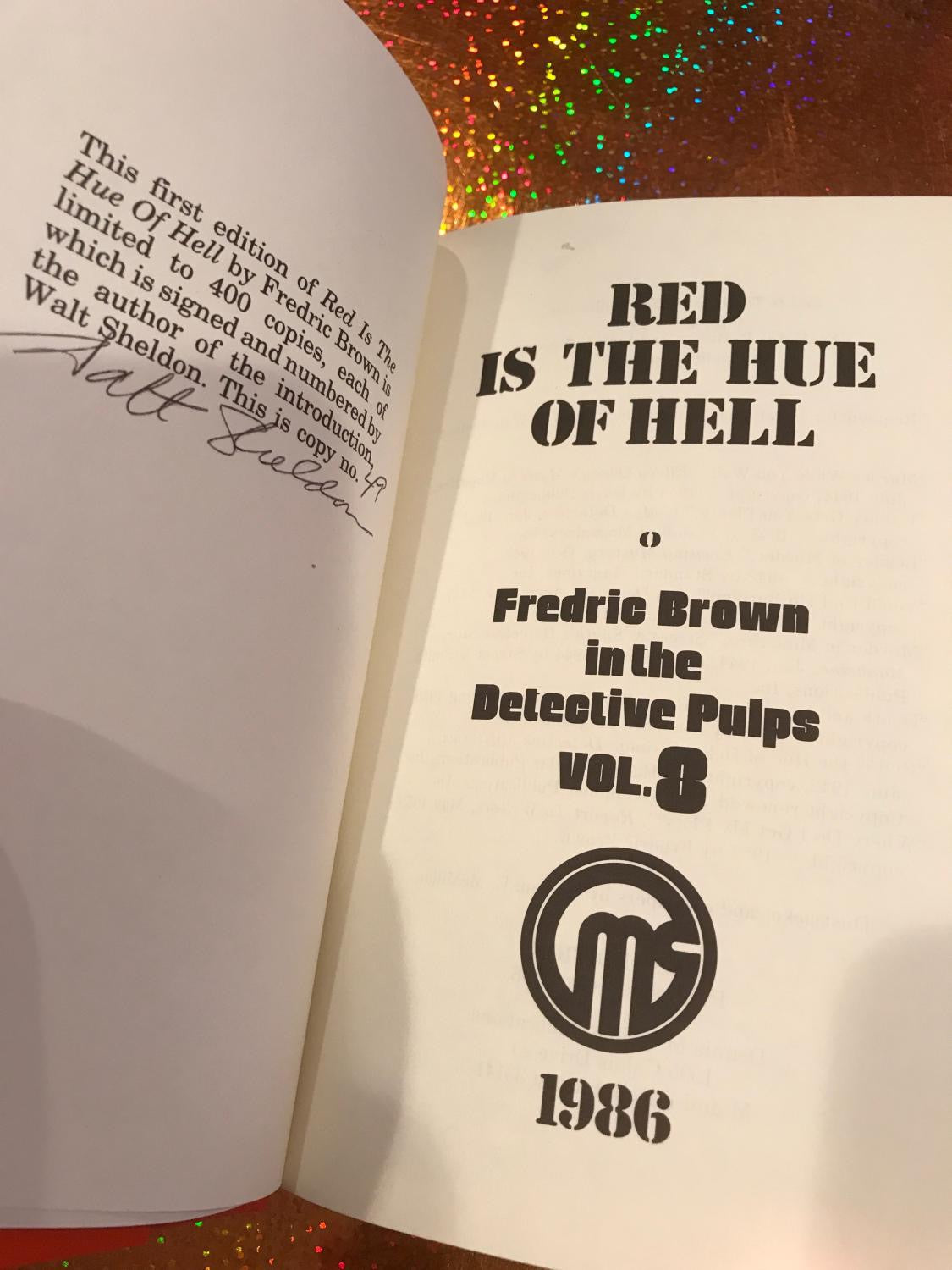 Red is the Hue of Hell Fredric Brown