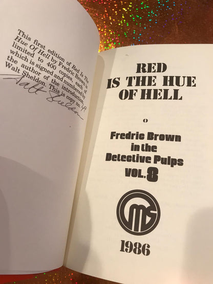 Red is the Hue of Hell Fredric Brown