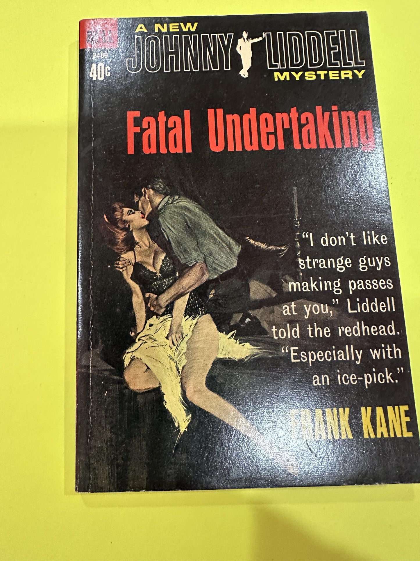Fatal Undertaking Johnny Liddell Mystery