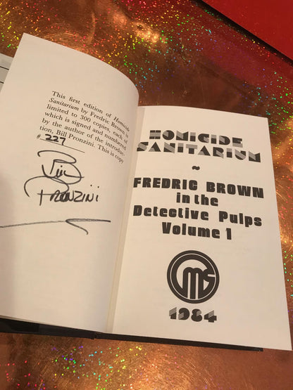 Homicide Sanitarium by Fredric Brown